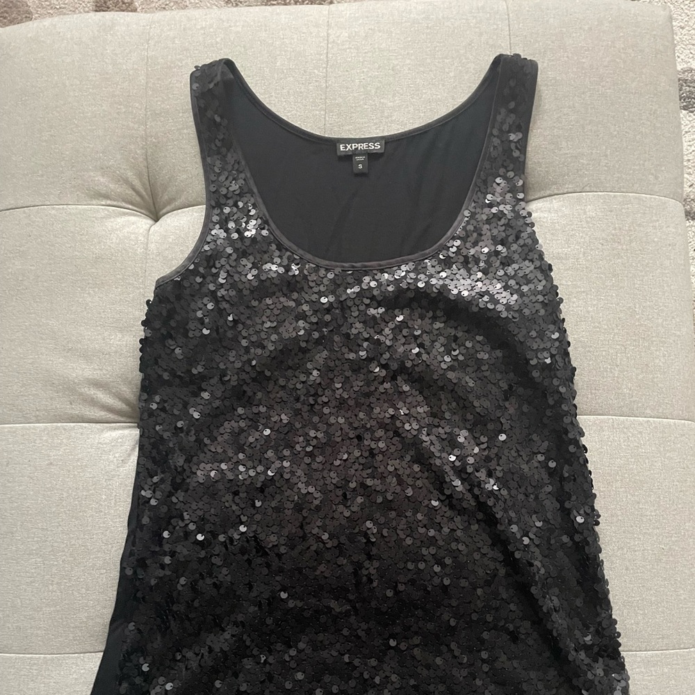 Sequins! Tank top